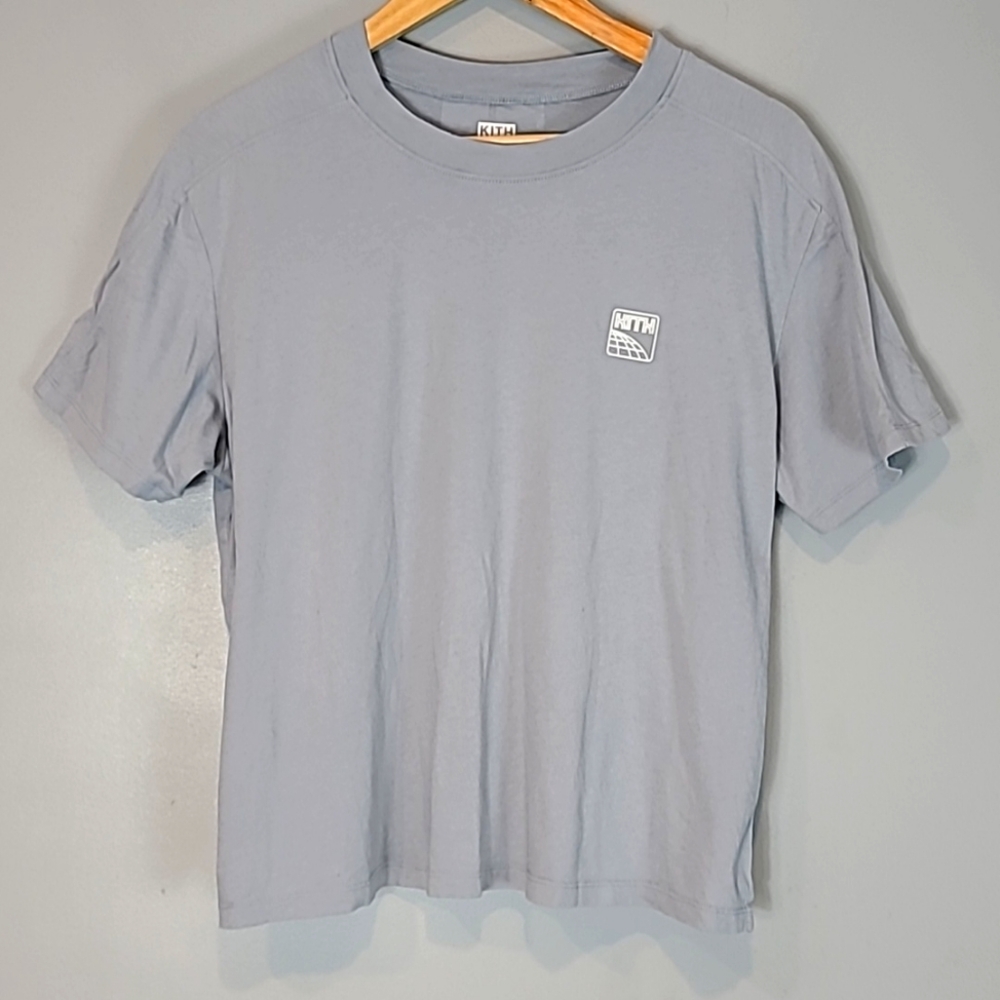 KITH Short Sleeve T-Shirt Size Large Blue Womens